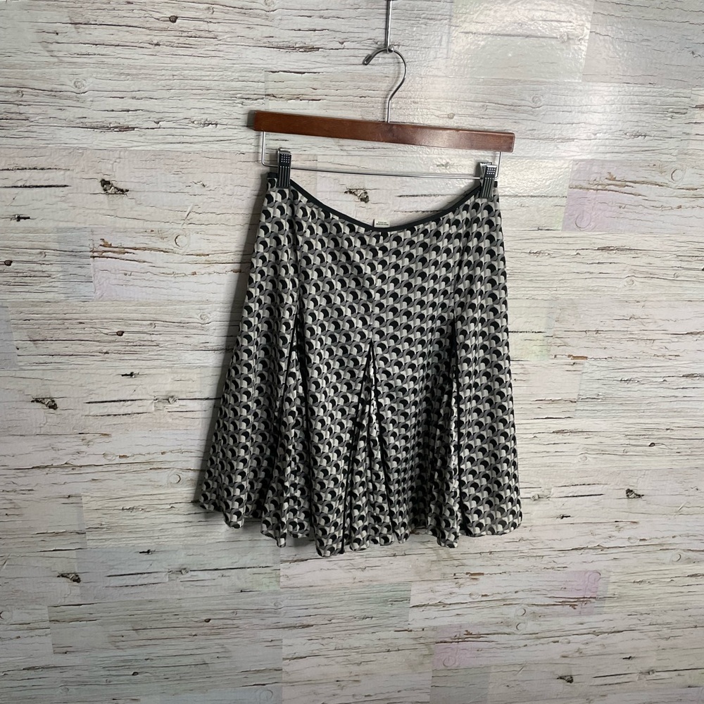White House black market swing skirt size 2 black gray - Picture 6 of 10